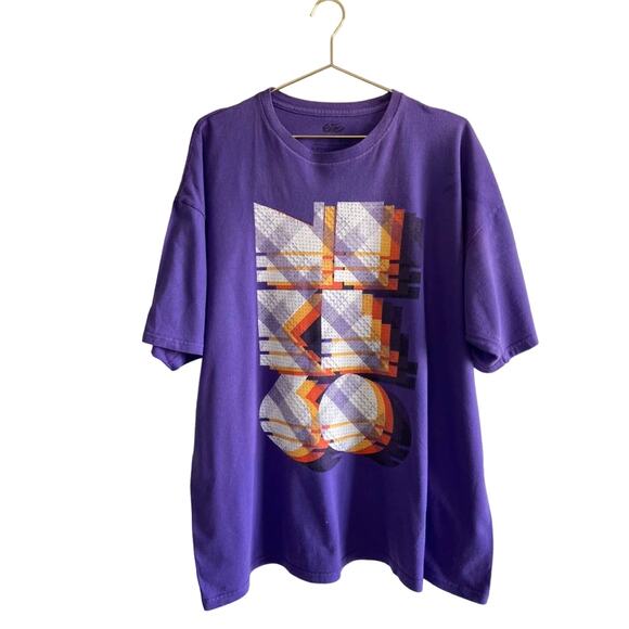 Nike  6.0 Y2K Purple Graphic Print Skater T-Shirt/Tee Men's 2XL - Picture 1 of 6